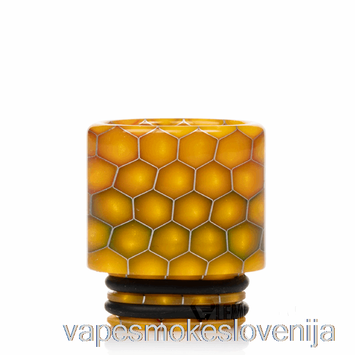 Vape Slovenija Smok Cobra V1 Resin 810 Drip Tip Yellow